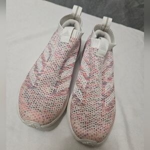 Adidas Rapidrun Cloudfoam Laceless Run Shoes Womens Size 6 Multicolor EUC!